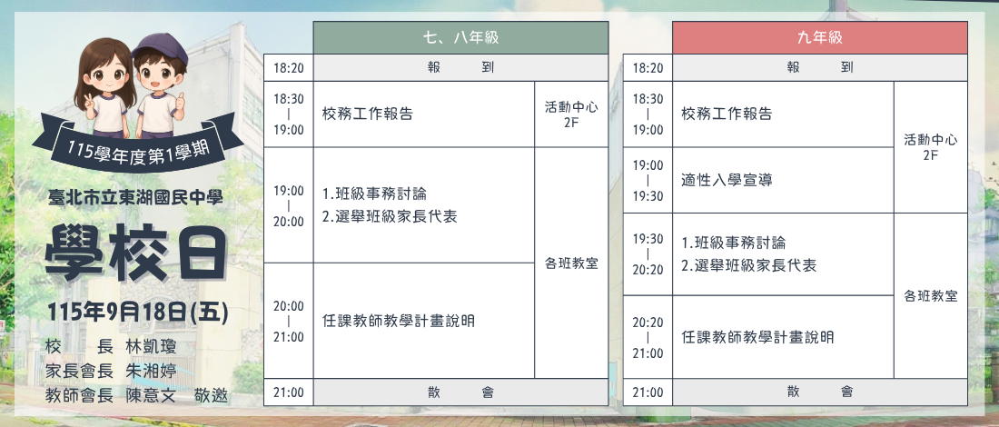 學校日